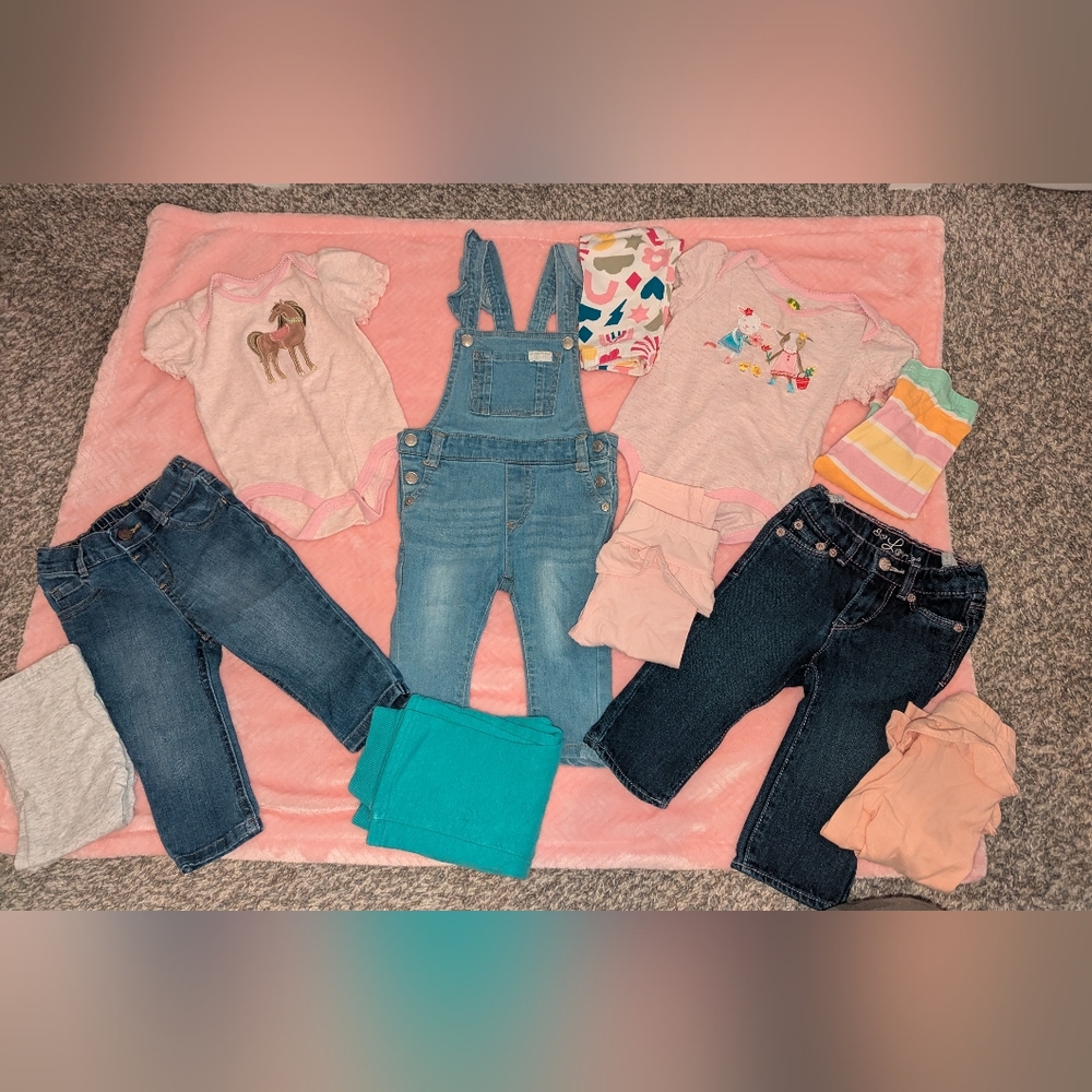 Kids Denim Overalls
